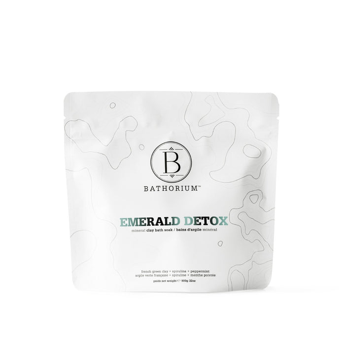 Bathorium Clay Mineral Soak - Emerald Detox