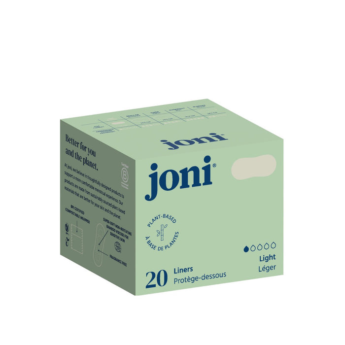 Joni Organic Bamboo Liners - 20 Pack