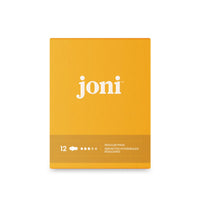 Joni Organic Bamboo Regular Pads - 12 Pack