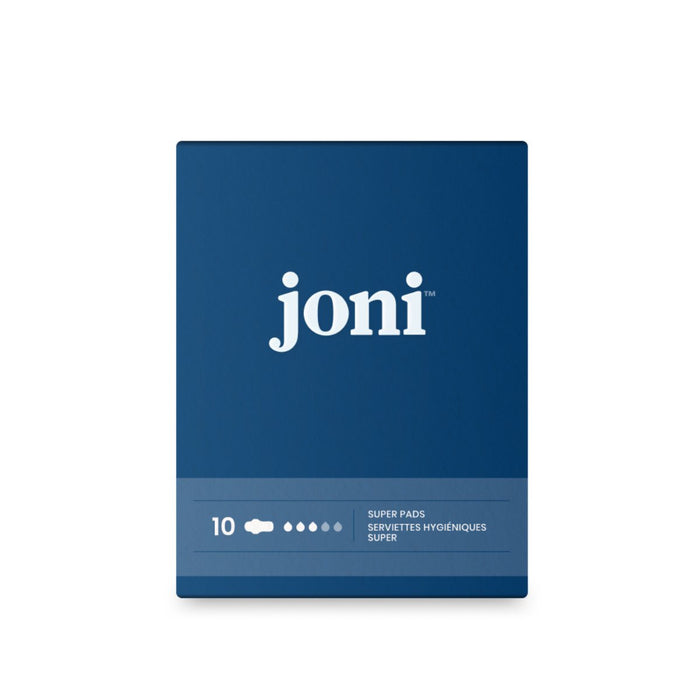 Joni Organic Bamboo Super Pads - 10 Pack