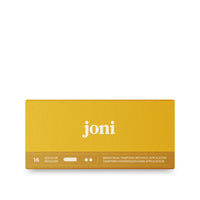 Joni Organic Cotton Regular Tampons - 16 Pack