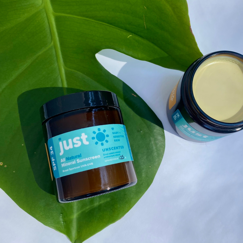 Just Sun Mineral Body Sunscreen SPF 34 Reef Safe Mineral SPF The