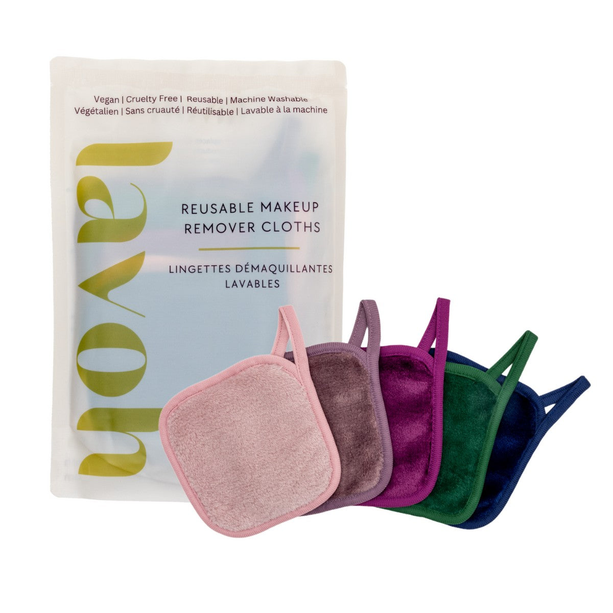 Lavoh Reusable Makeup Remover Cloth - Mini Assorted Set