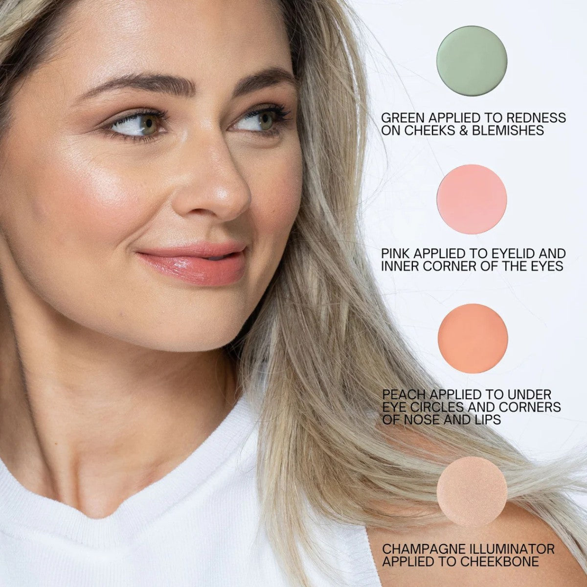 Fitglow Beauty Redness Rescue Corrective Palette