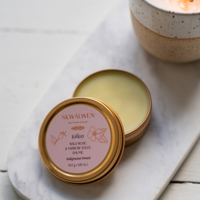 Skwalwen Botanicals Kalkáy Wild Rose & Yarrow Salve