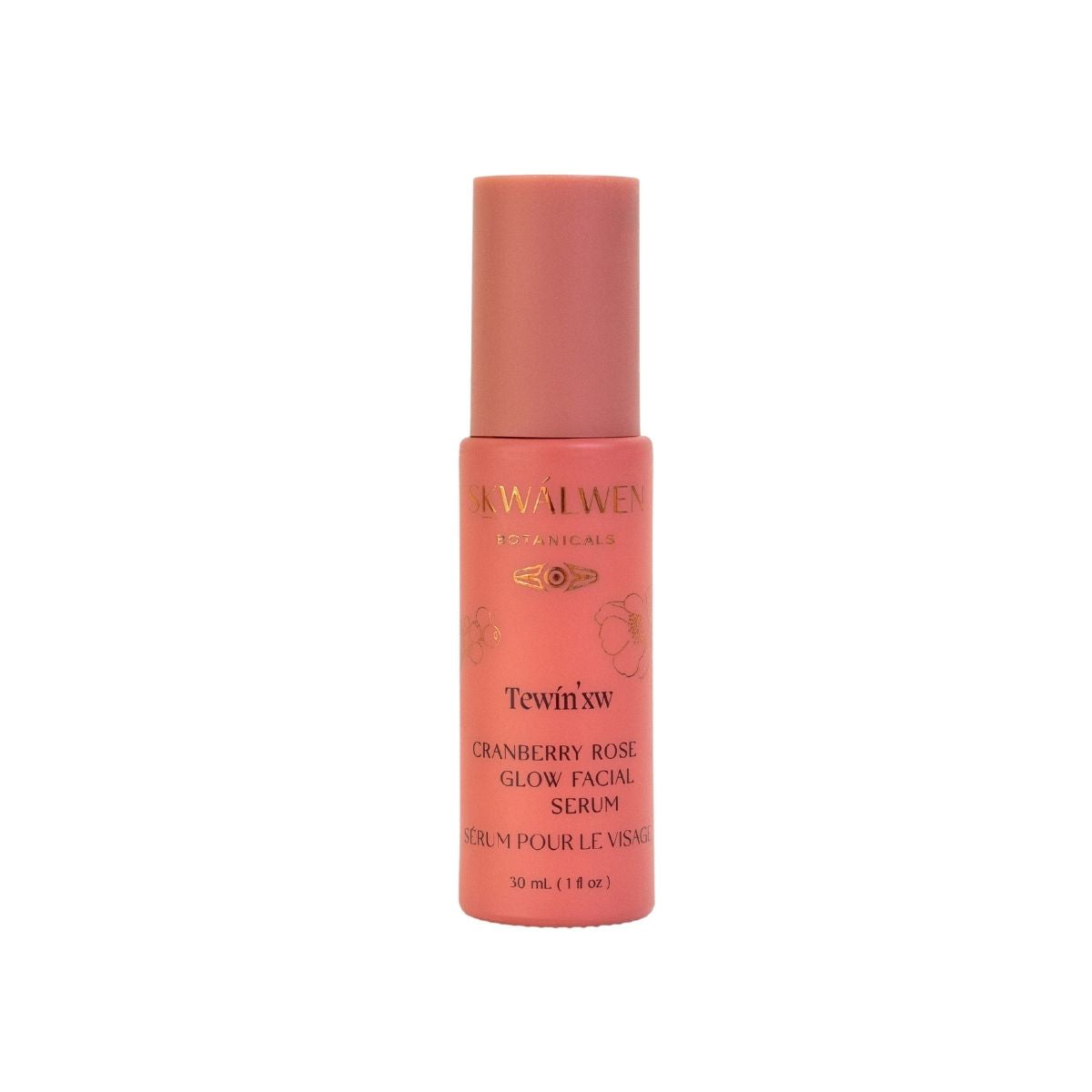 Skwalwen Botanicals Tewin’xw Cranberry Rose Glow Facial Serum