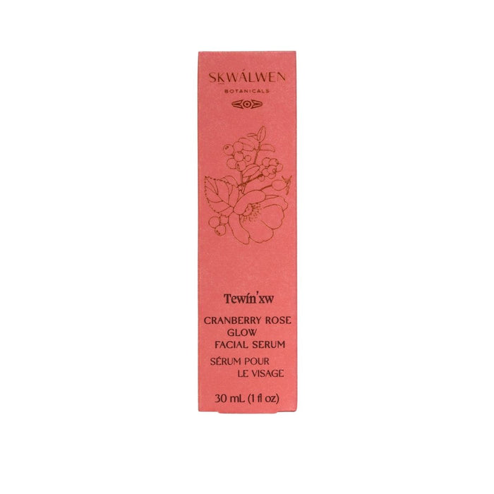 Skwalwen Botanicals Tewin’xw Cranberry Rose Glow Facial Serum