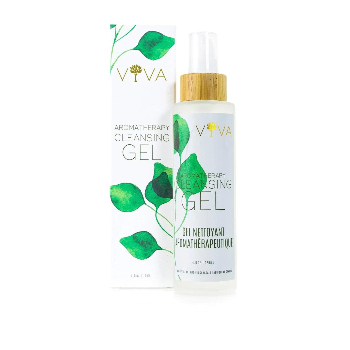 Viva Organics Aromatherapy Cleansing Gel - The Green Kiss
