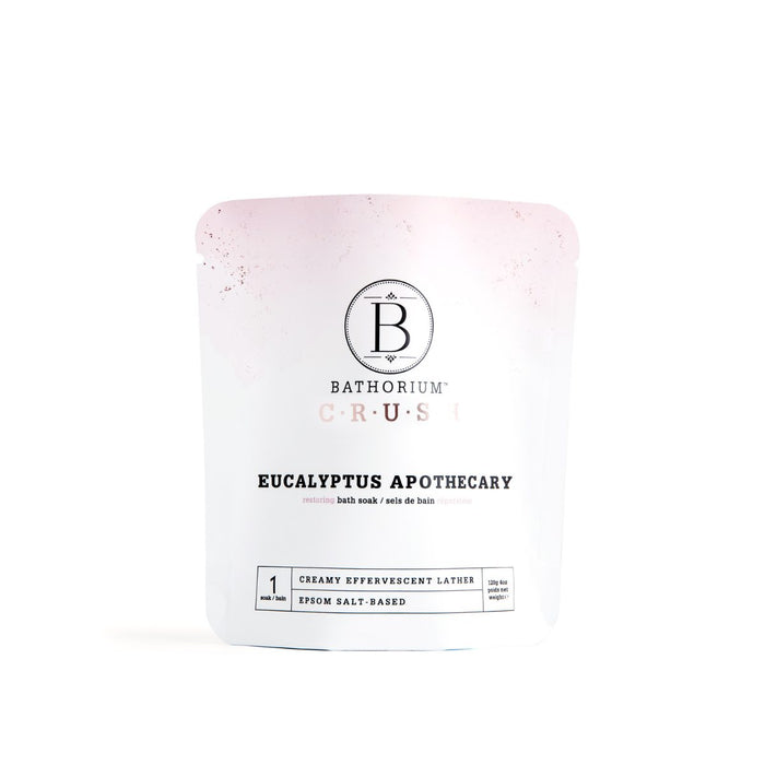 Bathorium Crush Bath Soak - Eucalyptus Apothecary Single Bath