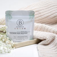Bathorium Crush Bath Soak - Northern Sage Recovery Single Bath