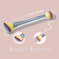 Fitglow Beauty Teddy Double Cheek Brush