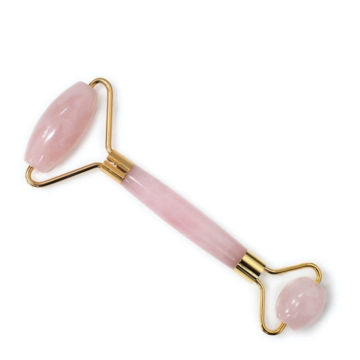 Green Kiss Rose Quartz Facial Roller - The Green Kiss