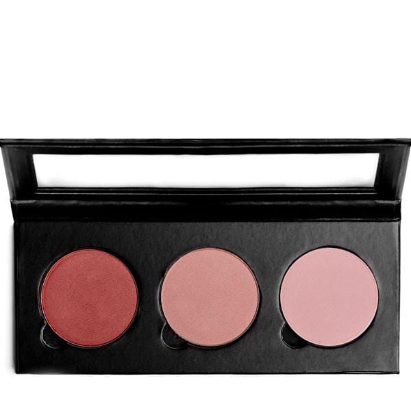 Sappho New Paradigm Triple Compact for Blushes and or Face Powders - The Green Kiss