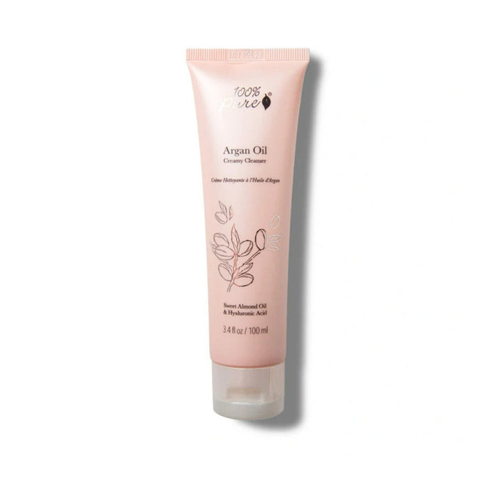 100 Percent Pure Organic Argan Oil Creamy Cleanser - The Green Kiss
