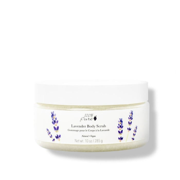 100% Pure Lavender Body Scrub - The Green Kiss