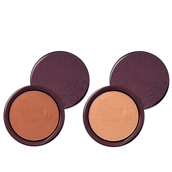 100 Percent Pure Cocoa Pigmented Bronzer - The Green Kiss