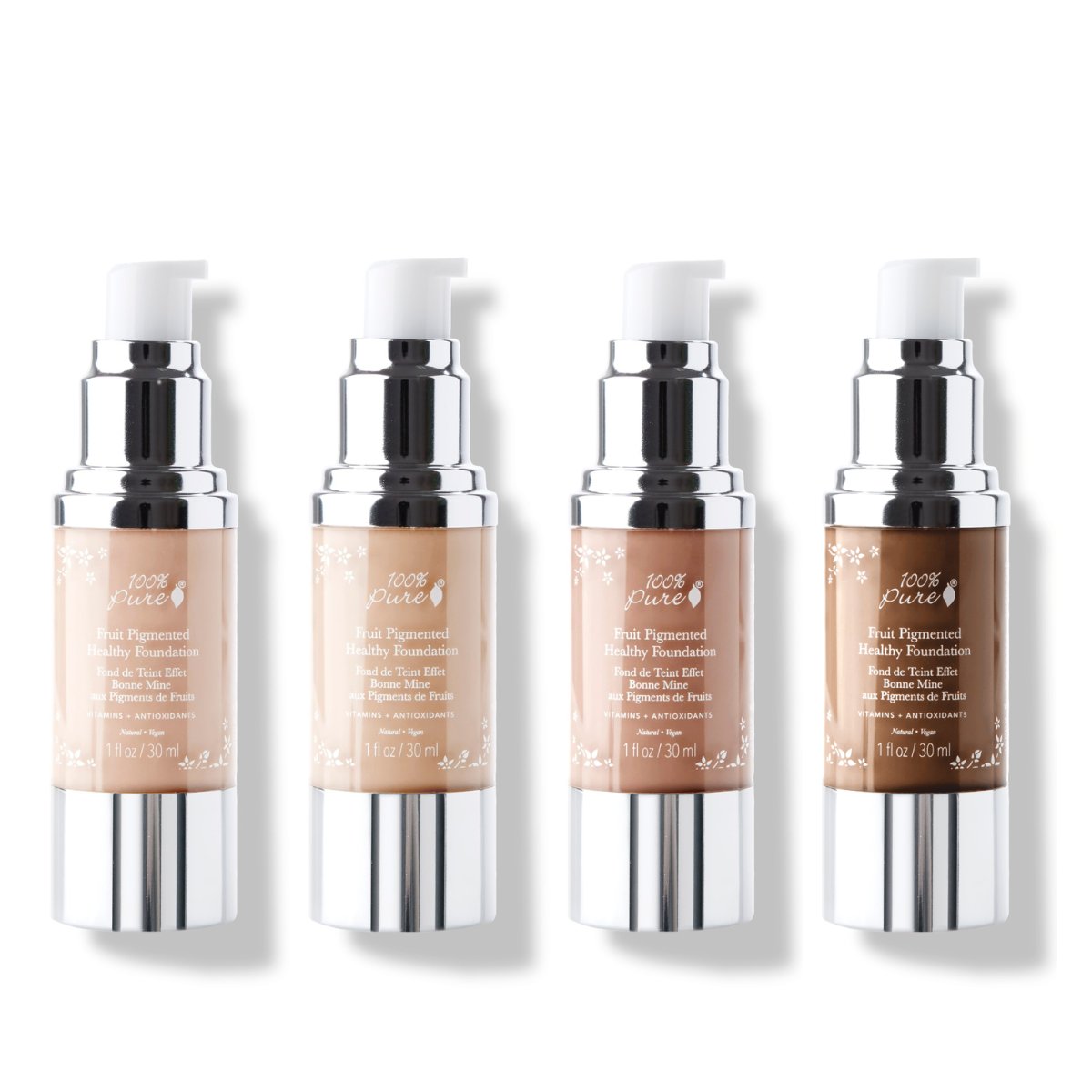 100 Percent Pure Fruit Pigmented Healthy Foundation