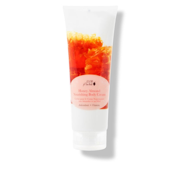 100 Percent Pure Honey Almond Body Cream - The Green Kiss