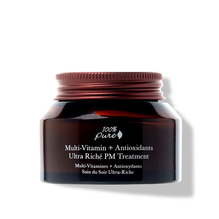 100 Percent Pure Multi-Vitamin + Antioxidants Ultra Riche PM Treatment - The Green Kiss
