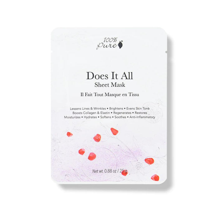 100 Percent Pure Sheet Mask - Does It All