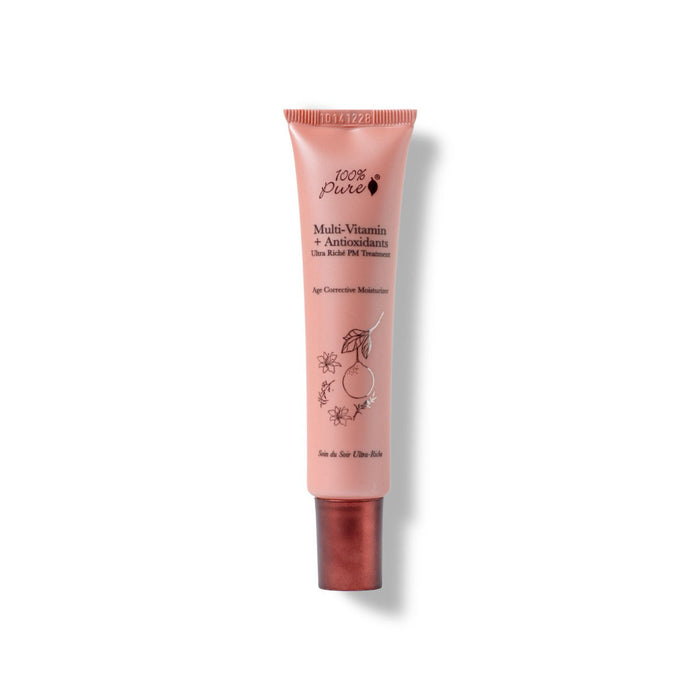 100 Percent Pure Multi-Vitamin + Antioxidants Ultra Riche PM Treatment - The Green Kiss