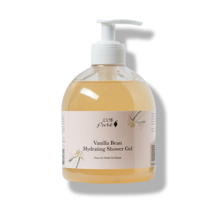 100 Percent Pure Vanilla Bean Shower Gel - The Green Kiss