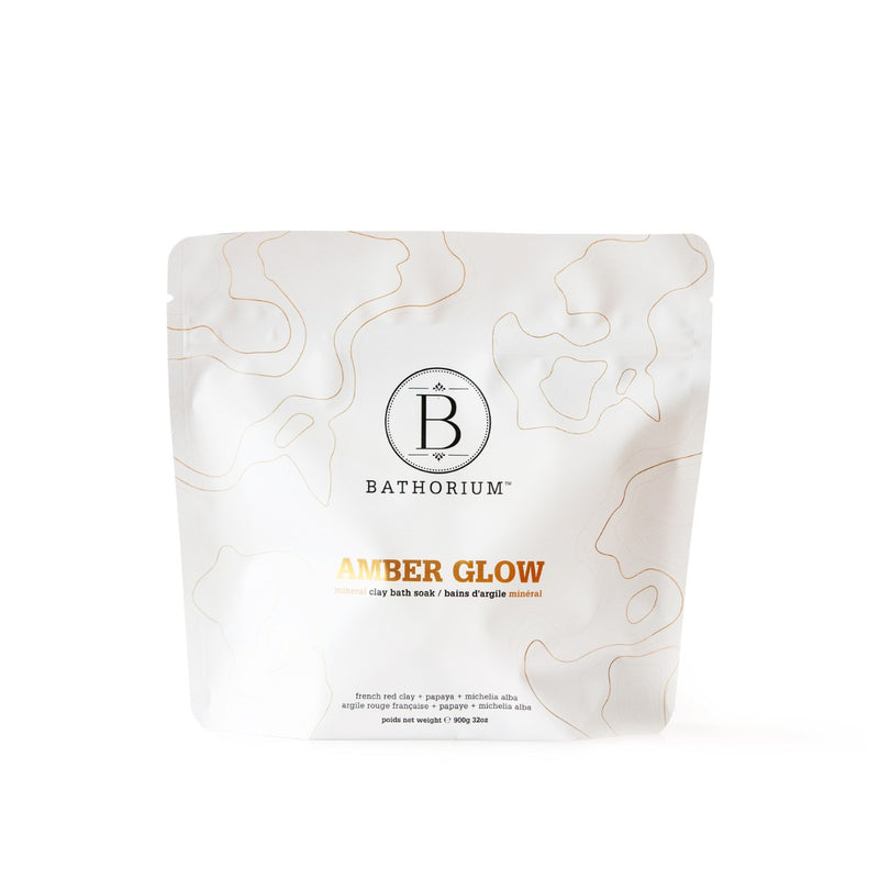 Bathorium Clay Mineral Soak - Amber Glow