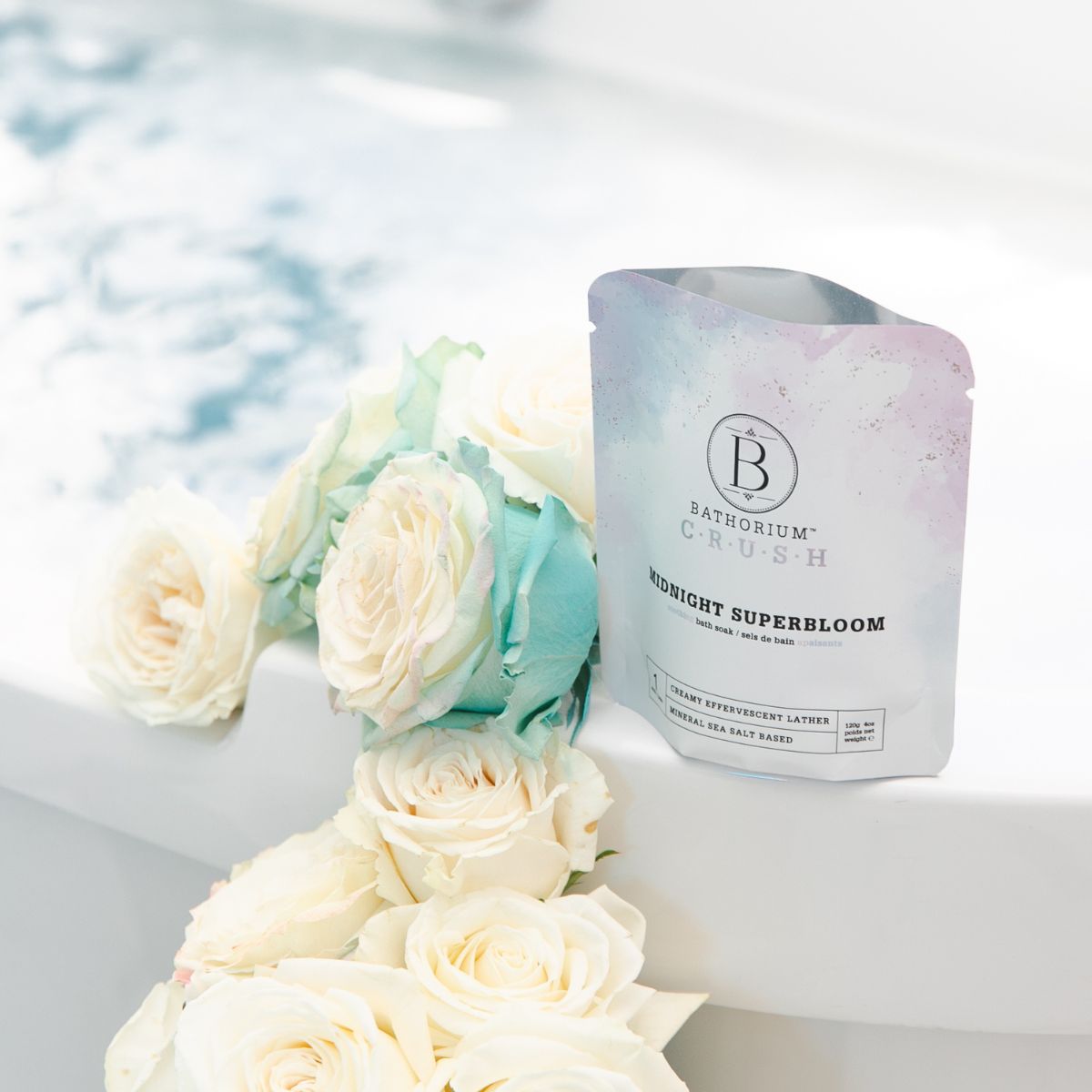 Bathorium Crush Natural Bath Soak | Midnight Superbloom Single