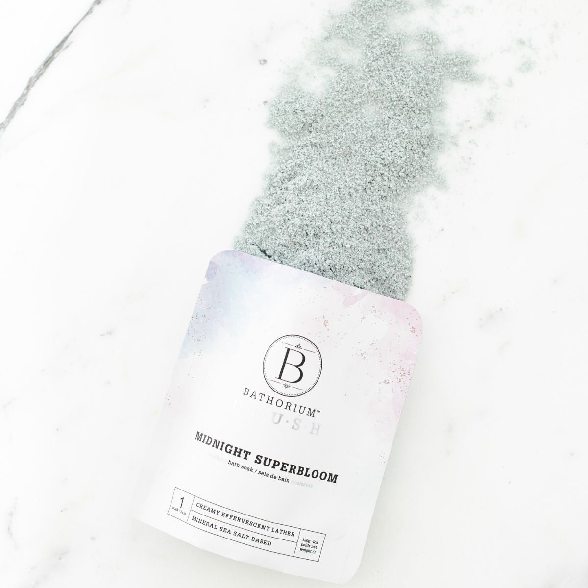 Bathorium Crush Natural Bath Soak | Midnight Superbloom Single