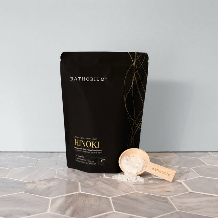 Bathorium Hinoki Magnesium Bath Flake Soak