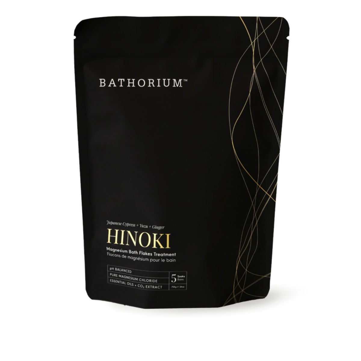 Bathorium Hinoki Magnesium Bath Flake Soak