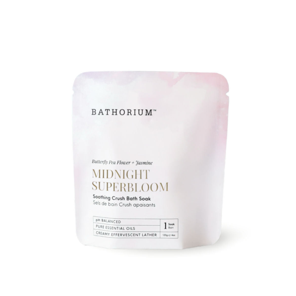 Bathorium Crush Bath Soak - Midnight Superbloom - Single Bath