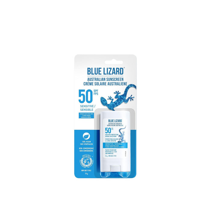 Blue Lizard Sensitive Mineral Sunscreen Stick SPF 50