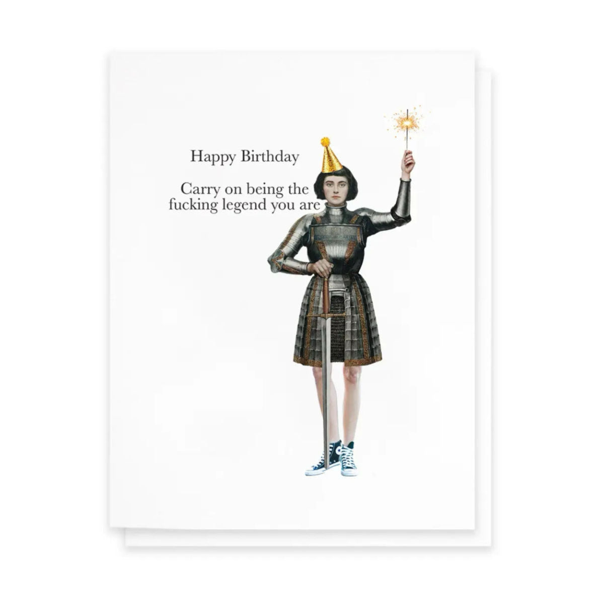 Cardideology Greeting Cards - Joan Of Arc