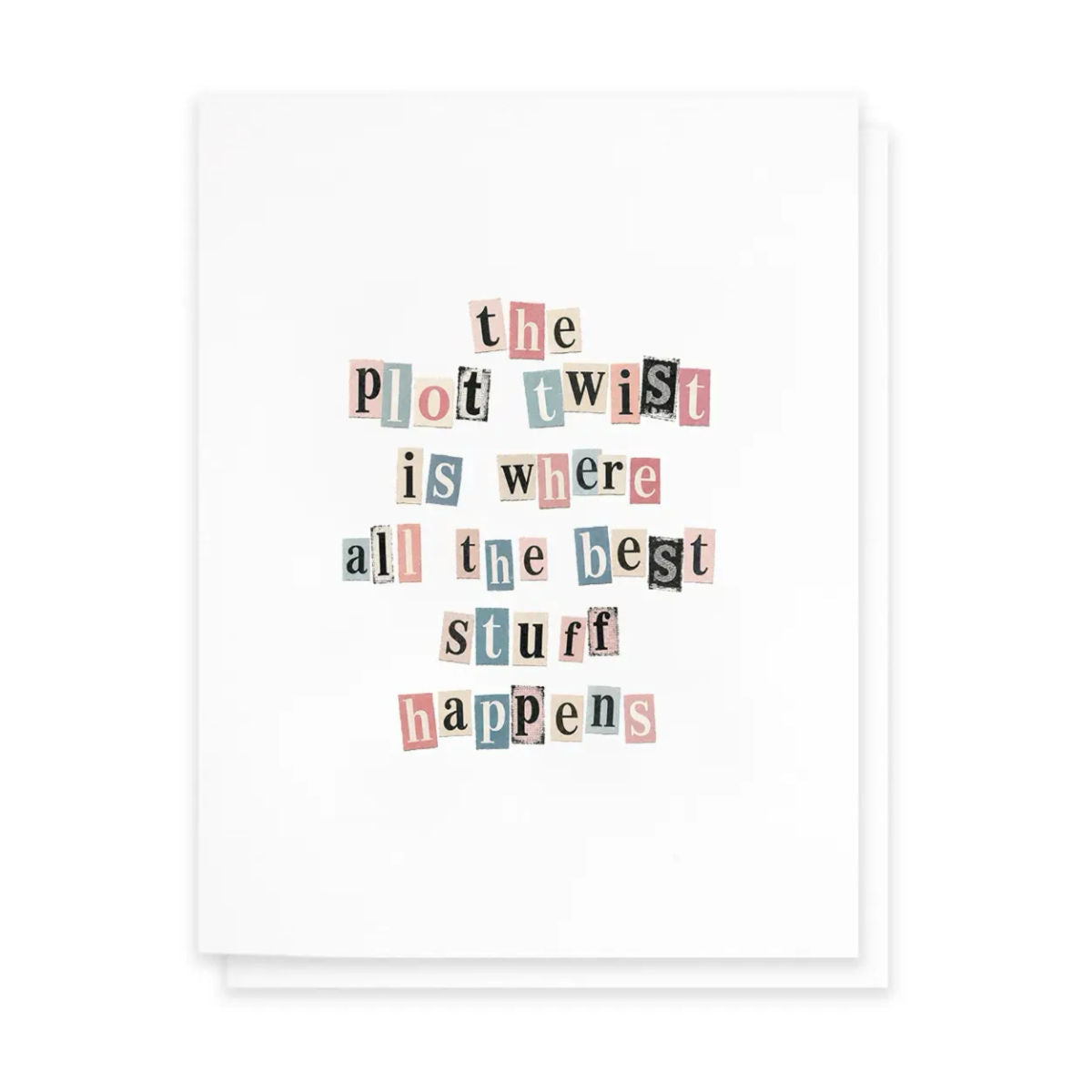 Cardideology Greeting Cards - The Plot Twist