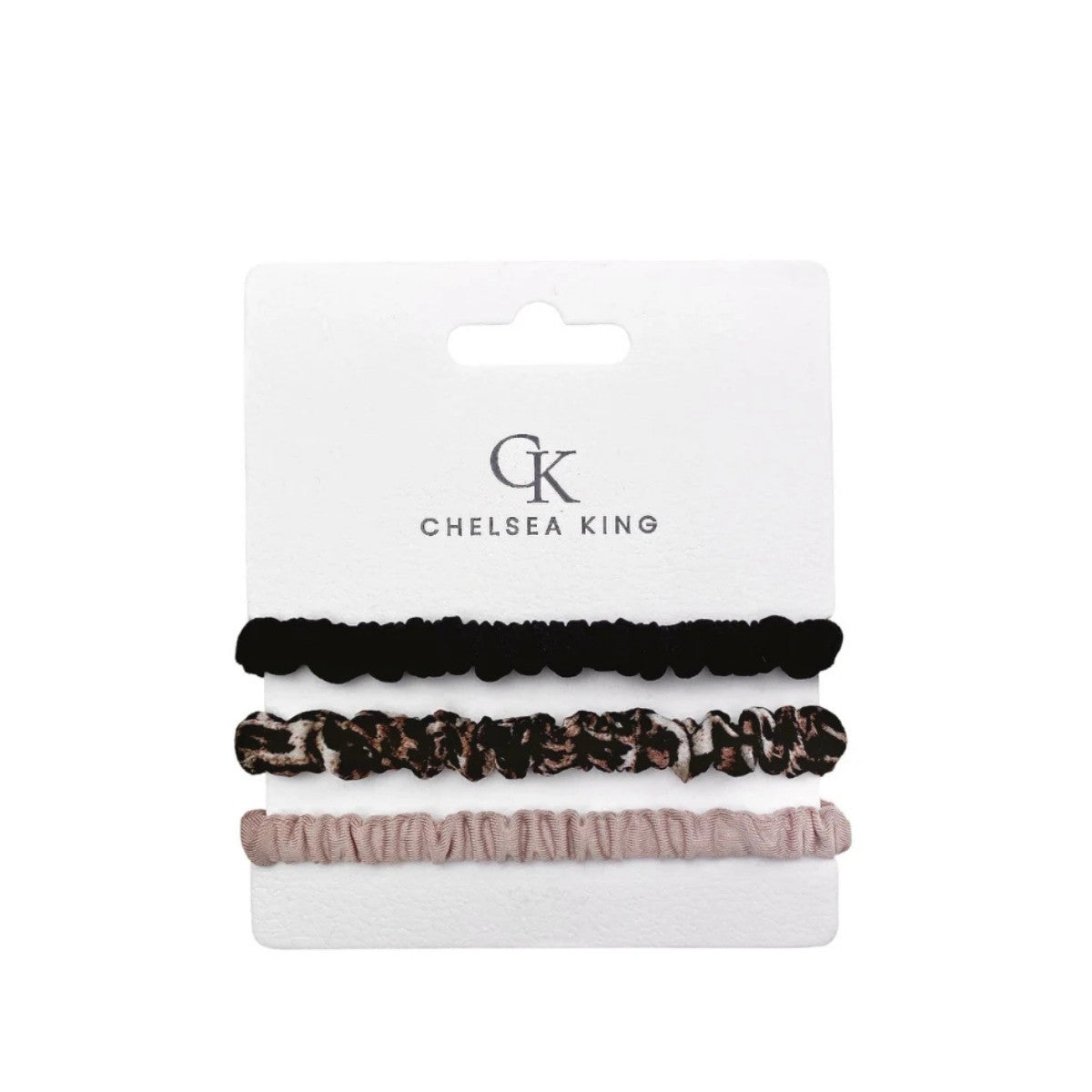 Chelsea King Hair Ties | Basics - 3 Pack