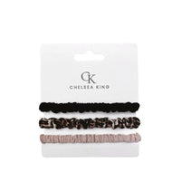 Chelsea King Hair Ties | Basics - 3 Pack