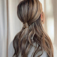 Chelsea King French Oval Claw Champagne Amber - Mini