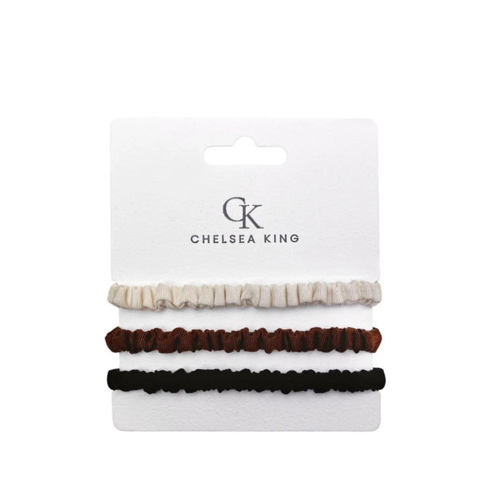 Chelsea King Hair Ties | Luxe Neutrals - 3 Pack