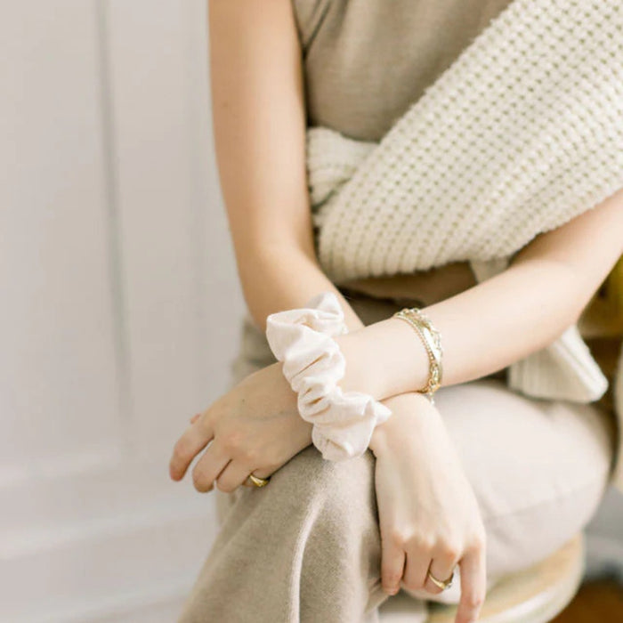 Chelsea King Leisure Club Heather Almond Scrunchie - Classic