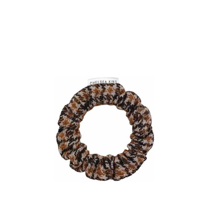 Chelsea King Park Ave. Houndstooth Scrunchie - Petite