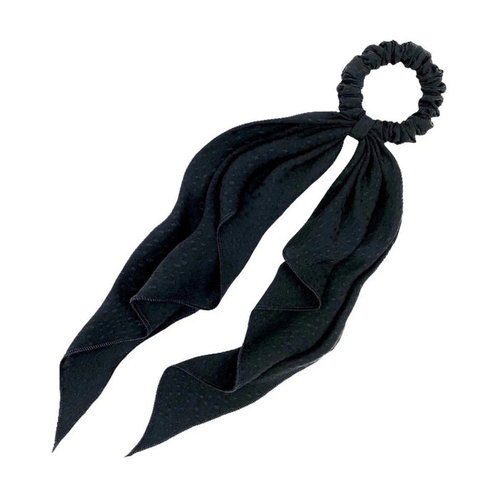 Chelsea King Poppy Black Scrunchie