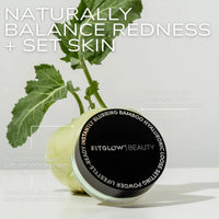 Fitglow Beauty Green Bamboo Hyaluronic Loose Setting Powder - The Green Kiss