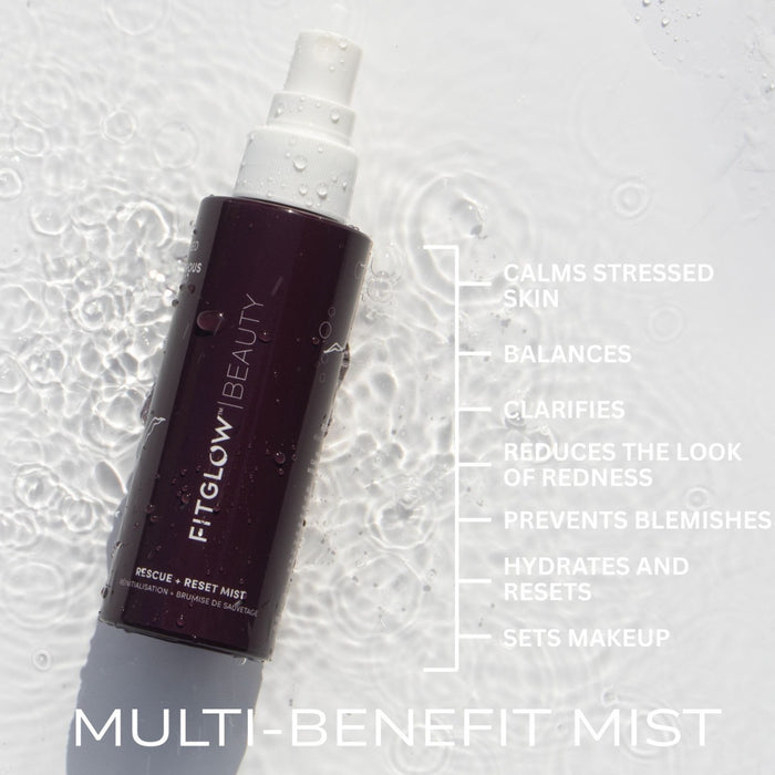 Fitglow Beauty Rescue + Reset Mist - The Green Kiss