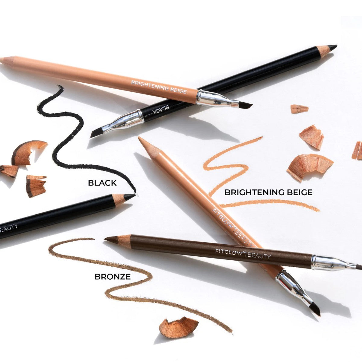 Fitglow Beauty Vegan Eyeliner Pencil Trio - The Green Kiss