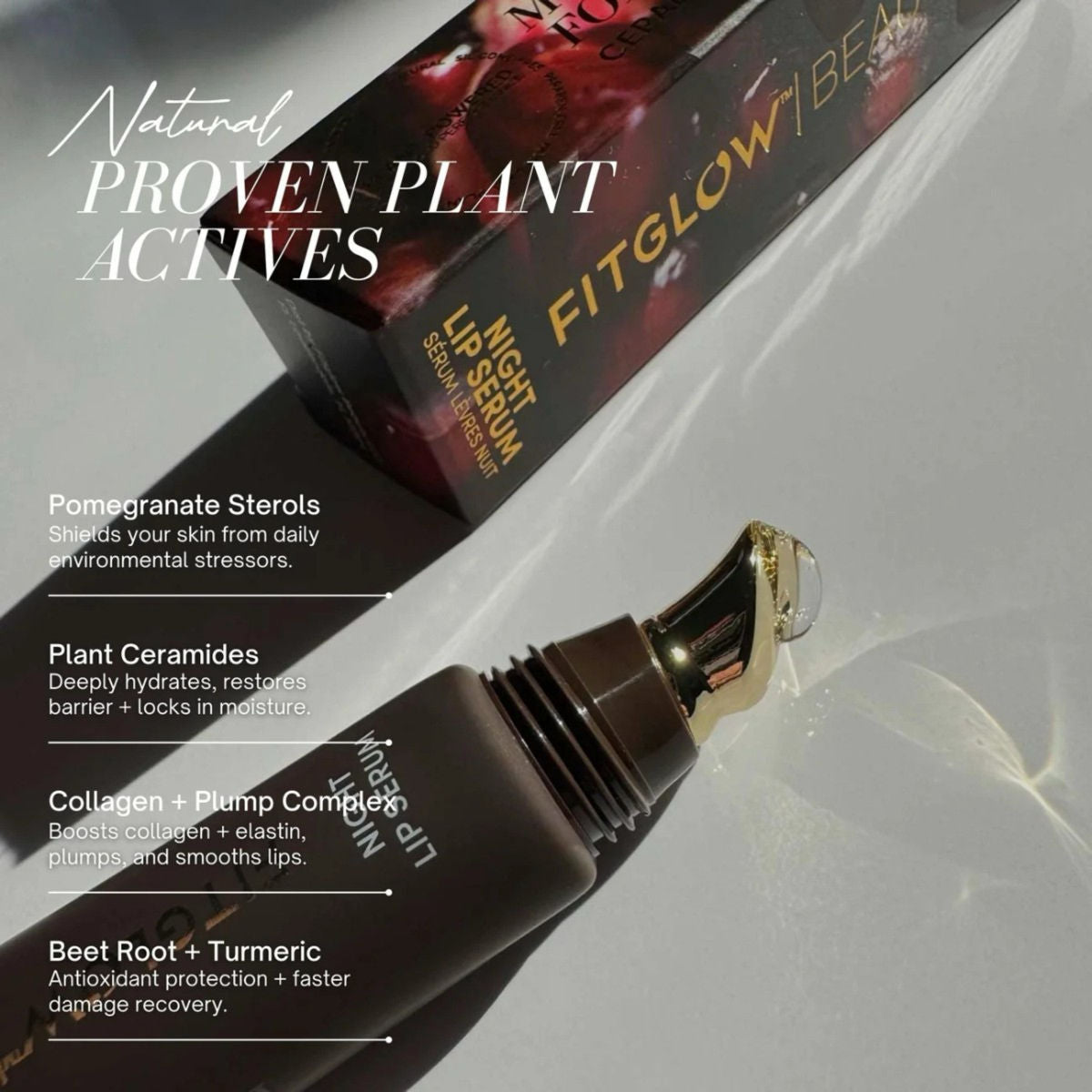 Fitglow Beauty Night Lip Serum Duo