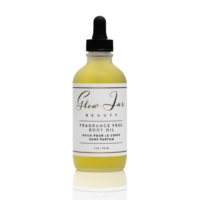 Glow Jar Beauty Fragrance Free Body Oil