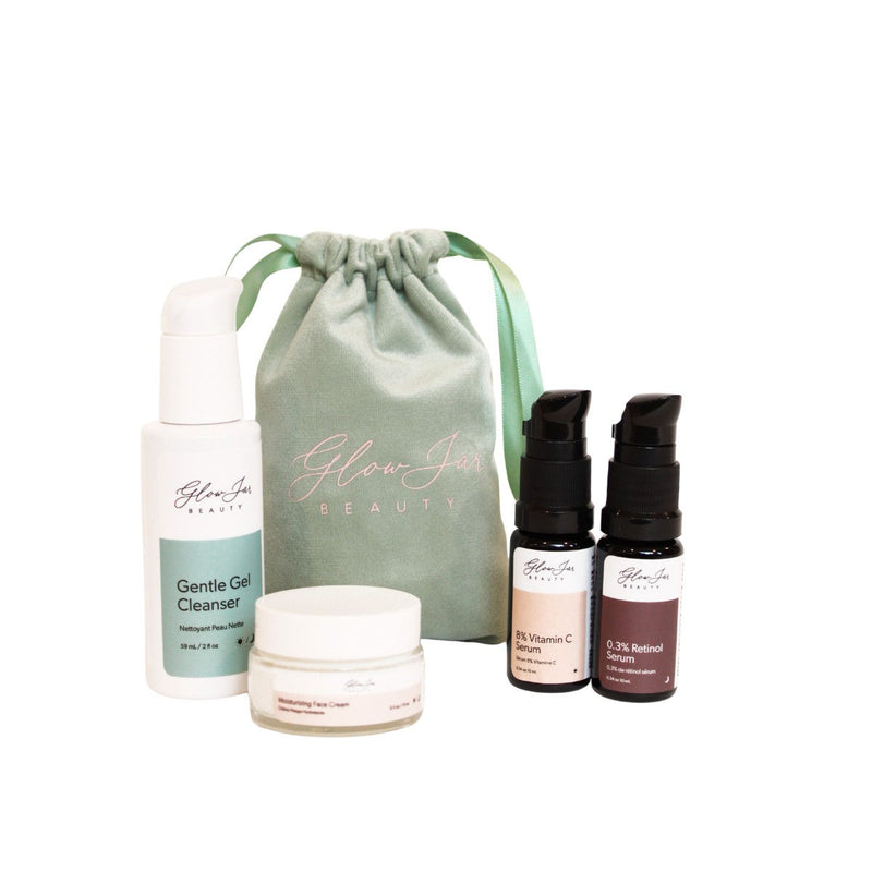 Glow Jar Beauty Mini Travel Skincare Set