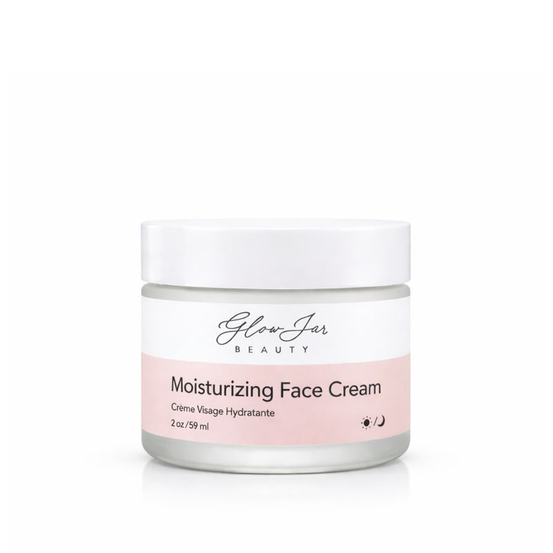 Glow Jar Beauty Moisturizing Face Cream - The Green Kiss