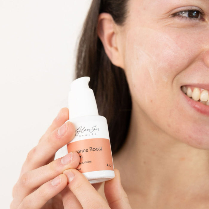 Glow Jar Beauty Radiance Boost Serum - The Green Kiss